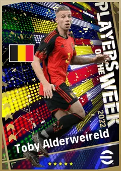 Toby Alderweireld eFootball 2026 player card, 91 OVR CB