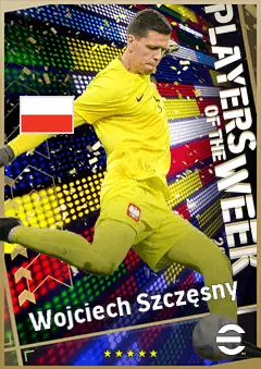 Wojciech Szczęsny eFootball 2026 player card, 93 OVR GK