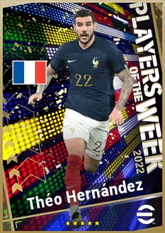 Théo Hernández eFootball 2026 player card, 94 OVR LB