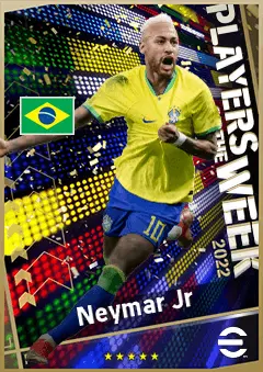 Neymar Jr eFootball 2026 player card, 95 OVR AMF