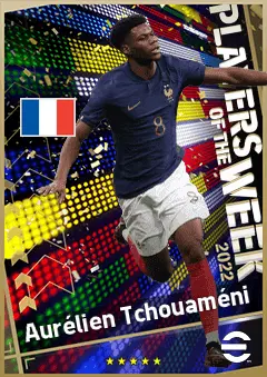 Aurélien Tchouaméni eFootball 2026 player card, 94 OVR DMF