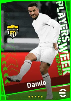 Danilo eFootball 2026 player card, 92 OVR CB