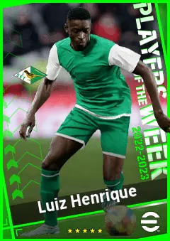 Luiz Henrique eFootball 2026 player card, 90 OVR RMF