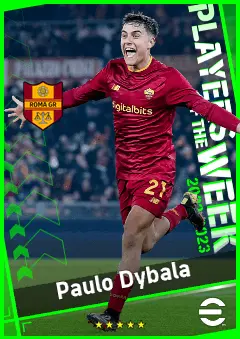 Paulo Dybala eFootball 2026 player card, 94 OVR CF