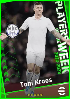 Toni Kroos eFootball 2026 player card, 94 OVR CMF