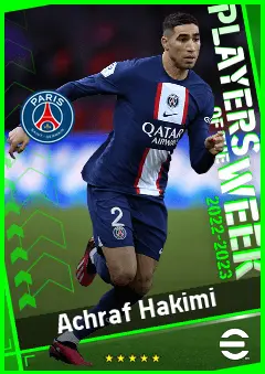 Achraf Hakimi eFootball 2026 player card, 94 OVR RB