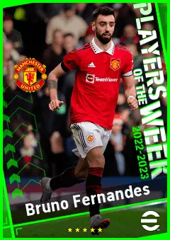 Bruno Fernandes eFootball 2026 player card, 94 OVR RMF
