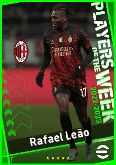 Rafael Leão eFootball 2026 player card, 94 OVR AMF