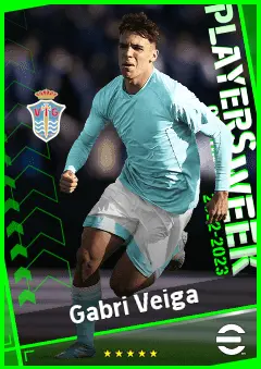 Gabri Veiga eFootball 2026 player card, 90 OVR CMF