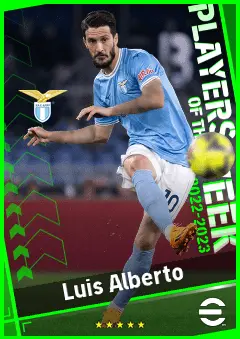 Luis Alberto eFootball 2026 player card, 94 OVR CMF