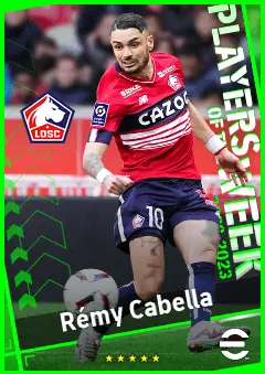 Rémy Cabella eFootball 2026 player card, 92 OVR RMF
