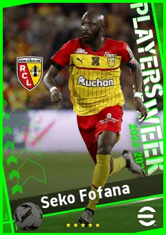 Seko Fofana eFootball 2026 player card, 94 OVR CMF