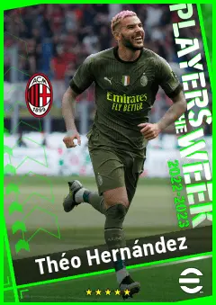 Théo Hernández eFootball 2026 player card, 94 OVR LB
