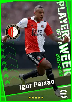 Igor Paixão eFootball 2026 player card, 92 OVR RMF