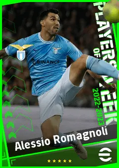 Alessio Romagnoli eFootball 2026 player card, 92 OVR CB