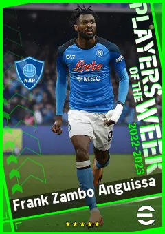 Frank Zambo Anguissa eFootball 2026 player card, 93 OVR CMF