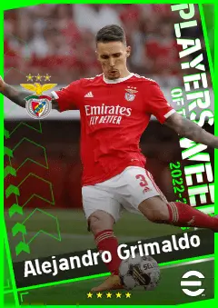 Alejandro Grimaldo eFootball 2026 player card, 94 OVR LB