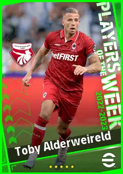 Toby Alderweireld eFootball 2026 player card, 93 OVR CB
