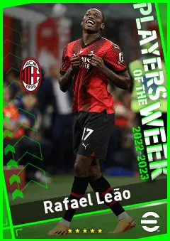 Rafael Leão eFootball 2026 player card, 94 OVR AMF