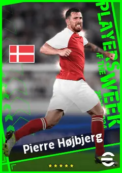 Pierre Højbjerg eFootball 2026 player card, 93 OVR DMF