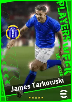 James Tarkowski eFootball 2026 player card, 92 OVR CB