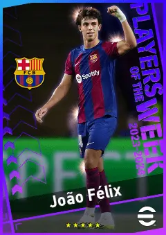 João Félix eFootball 2026 player card, 94 OVR LWF