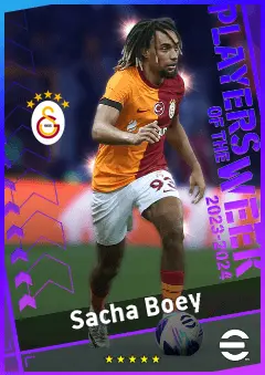 Sacha Boey eFootball 2026 player card, 92 OVR RB