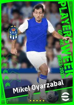 Mikel Oyarzabal eFootball 2026 player card, 94 OVR LMF