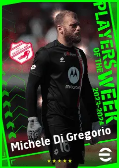 Michele Di Gregorio eFootball 2026 player card, 92 OVR GK
