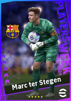 Marc ter Stegen eFootball 2026 player card, 95 OVR GK