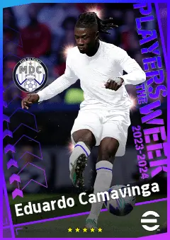Eduardo Camavinga eFootball 2026 player card, 94 OVR CMF