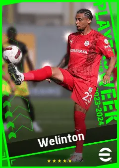 Welinton eFootball 2026 player card, 90 OVR CB