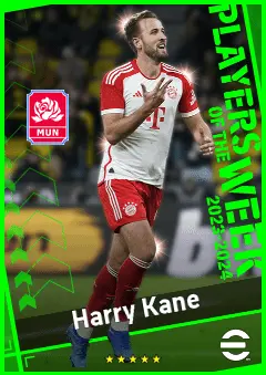 Harry Kane eFootball 2026 player card, 95 OVR CF