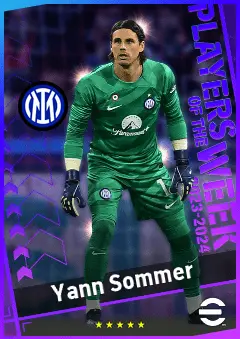 Yann Sommer eFootball 2026 player card, 94 OVR GK