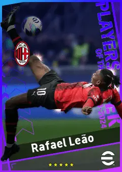 Rafael Leão eFootball 2026 player card, 94 OVR LMF