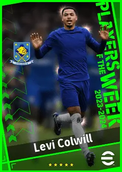 Levi Colwill eFootball 2026 player card, 93 OVR LB
