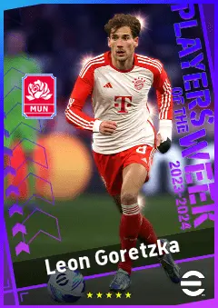 Leon Goretzka eFootball 2026 player card, 93 OVR CB
