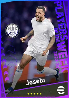 Joselu eFootball 2026 player card, 93 OVR CF