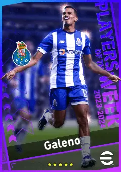 Galeno eFootball 2026 player card, 92 OVR LMF
