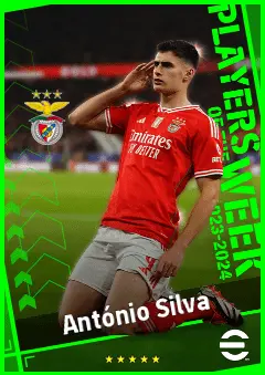 António Silva eFootball 2026 player card, 93 OVR CB