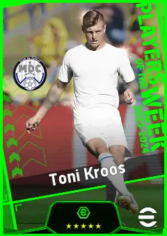 Toni Kroos eFootball 2026 player card, 94 OVR CMF