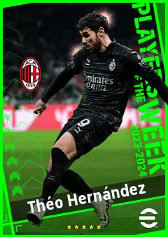 Théo Hernández eFootball 2026 player card, 95 OVR LB