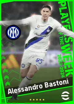 Alessandro Bastoni eFootball 2026 player card, 94 OVR CB