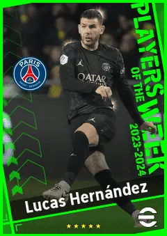 Lucas Hernández eFootball 2026 player card, 94 OVR LB