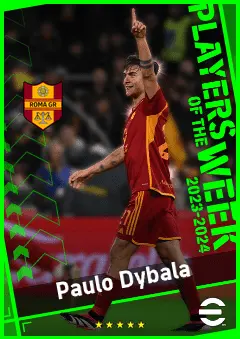 Paulo Dybala eFootball 2026 player card, 94 OVR CF
