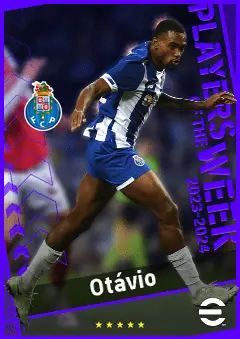 Otávio eFootball 2026 player card, 92 OVR CB