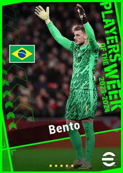 Bento eFootball 2026 player card, 93 OVR GK