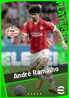 André Ramalho eFootball 2026 player card, 91 OVR CB