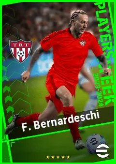 F. Bernardeschi eFootball 2026 player card, 94 OVR RMF