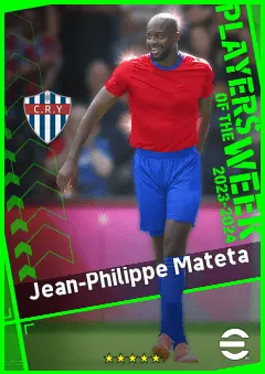 Jean-Philippe Mateta eFootball 2026 player card, 91 OVR CF